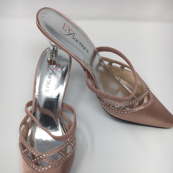 EY Boutique Women's Pink Satin 2.5 Inches … - Picture 14 of 16